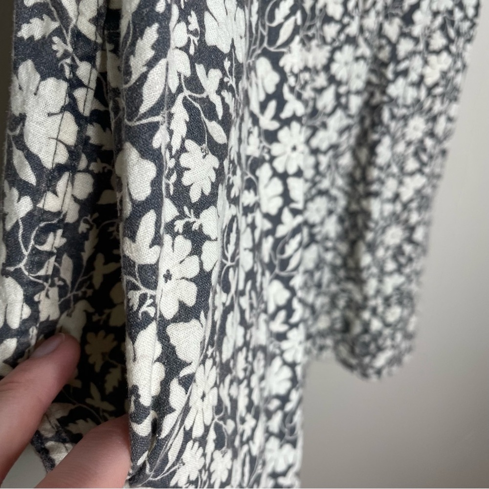 Faherty | Isha Linen‎ Blend Floral Dress, small - Picture 10 of 10